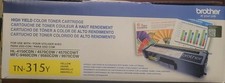 Brand New Brother TN315Y Yellow High Yield Toner Cartridge (3,500 Yield) picture