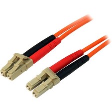 StarTech 10m Fiber Optic Cable - Multimode Duplex 50/125 - LSZH Fiber Jumper picture