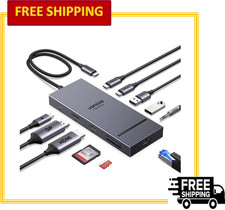 UGREEN Revodock Pro 11-in-1 Docking Station 4K@120Hz DP+HDMI 10Gbps USB-C 100W picture
