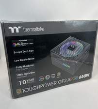 Thermaltake Toughpower GF2 ARGB 650W 80+ Gold Power Supply *NEW SEALED* picture