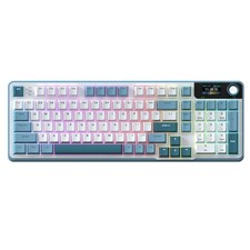 Rosewill NEON S96 Tri-Mode Wireless Gaming Keyboard - Smart Display & Knob, 96% picture