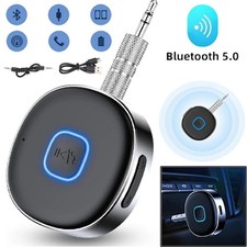 Portable 3.5mm Aux Car Adapter Bluetooth Wireless Audio Receiver Car/Home Stereo picture