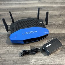 Linksys WRT1900ACS v2 | 1300 Mbps | 4 Port Dual-Band Wi-Fi Router W/ Power Cord picture