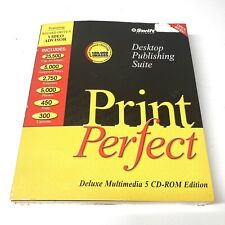 Print Perfect Desktop Publishing Suite Deluxe Multimedia 5 CD-ROM edition Swift picture