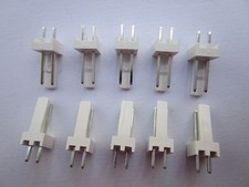 1000 pcs Pitch 2.54mm 2510 2 Pin Male Plug Connector White Color New picture