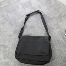 OGIO Laptop Messenger Bag 15 Inch Black Shoulder Strap Padded Compartments Work picture