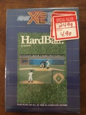 HardBall (Atari 800/XL/XE, RX8084, 1987) Brand New/Factory Sealed picture