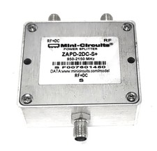 Mini-Circuits ZAPD-2DC-S+ 2 Ways DC Pass Power Splitter, 950 - 2150 MHz, 50Ω picture