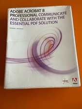Adobe Acrobat 8 Professional Upgrade For MAC Retail Package picture