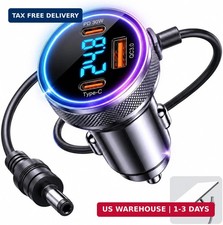 Starlink Mini Car Adapter, 4 in 1 Starlink Mini Car Charger DC Power Cable 12V-4 picture