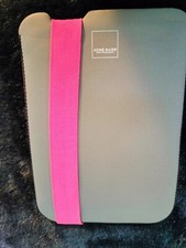 Acme Made Skinny Sleeve Case Cover For Apple iPad Mini 1, 2, 3, 4 - Grey  Pink picture