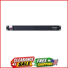 Basic PDU, 100-125V/15A, 10 Outlets, 15ft Power Cord, 1U Rackmount picture
