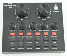 REMALL V8 Live the Sound Card USB V8 Live External Sound Mixer Board picture