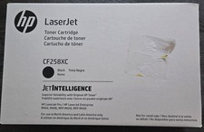 GENUINE HP CF258XC BLACK LASERJET TONER CARTRIDGE M404 M406 MFP 428 WHITE BOX picture