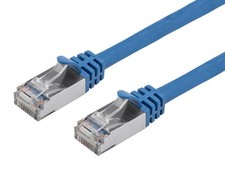Monoprice Cat7 Ethernet Patch Cable - 3 feet - Blue | Flexboot RJ45  Stranded picture
