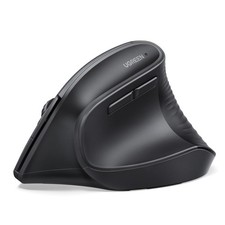 UGREEN Ergonomic Wireless Mouse, Bluetooth & 2.4G Wireless, Large, Black picture