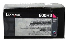 Lexmark 800H3 Magenta High Yield Toner Cartridge picture