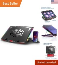 Laptop Cooling Pad for 15.6-21 Inch Professional Gaming Laptop Cooler with 6 ... picture