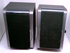 Emerson Vintage Pair of Stereo Speakers Model C-1407 picture