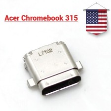 Original USB Charger Charging Port DC Power Jack Dock For Acer Chromebook 315 picture