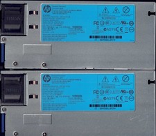 Lot of 2 HP 460W Common Slot Platinum Plus PSU 656362-B21 660184-001 HSTNS-PL28 picture