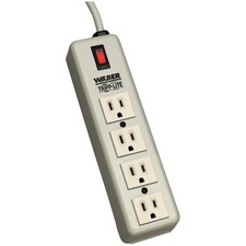 Eaton Tripp Lite Series Industrial Power Strip, 4-Outlet, 6 ft. (1.8 m) Cord, 5- picture