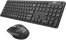 Arteck Universal Multi-Device Bluetooth Keyboard and Mouse Full Size Wireless... picture