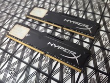 Kingston HyperX Fury 16GB 2x8GB DDR3 1600MHz PC Memory RAM HX316C10FBK2/16 1.5V picture
