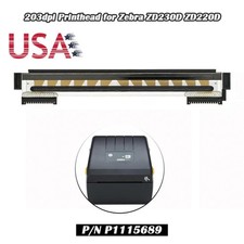 USA 5PCS Printhead for Zebra ZD230D ZD220D 203dpi Thermal Label Printer P1115689 picture