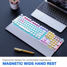 AUAL F2088 Mechanical Keyboard 108Keys USB Wired Gaming Keyboard RGB Backlit LED picture