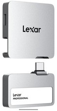 Lexar Professional Go Portable 2TB SSD + HUB | Silber picture