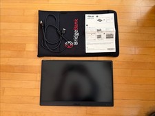 ASUS ZenScreen 15.6” 1366 x 768 Portable USB Travel Monitor MB165B & Case picture