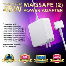 Power Adapter Charger for MacBook Air 11 13 inch MD592LL/A 45W 14.85V , T-Tip picture