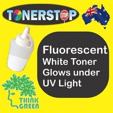 1x OKI PRO920WT FLUORESCENT WHITE TONER CARTRIDGE SUPER EASY REFILL 52123505 picture