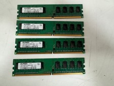 Elpida 4GB (4 x 1GB) DDR2 SDRAM memory RAM desktop EBE10UE8ACWA-8G-E tested picture