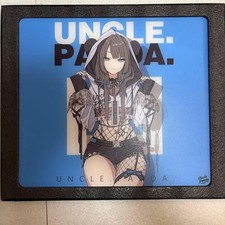 Uncle Panda Blue Glass Mouse Pad 450 x 400 mm Used picture