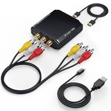 WENTER RCA to HDMI Converter with + cable, Black  picture