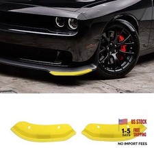 for Challenger Front Bumper Lip Splitter Protector Cover Trim for Large Yellow picture