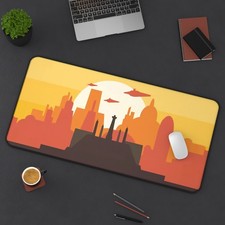 Star Wars Desk Mat | Coruscant Desk Mat | Star Wars Mouse Pad picture