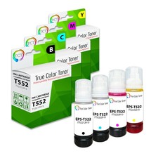 4PK TCT Premium T522 BCYM Compatible for EcoTank ET-2720 Ink Bottle picture