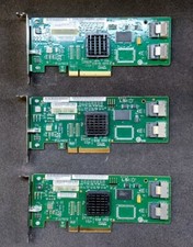 LOT OF 3 Sun 371-3255 8-Port 3Gbps SAS RAID Controller PCI-E SG-PCIE8SAS-Z picture