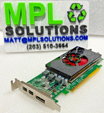 AMD RADEON RX550 4GB GDDR5 MINI-DP/DP DELL NJJMW / R9J9P LOW PROFILE PERFECT picture