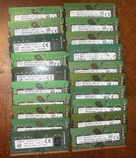 Lot Of 20 Mixed Brand DDR4 8GB PC4-2400T-SA1-11 Laptop RAM Memory picture