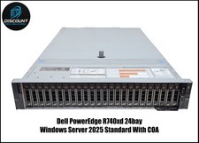 Dell PowerEdge R740xd Intel Gold 6244 3.6Ghz 128GB RAM SSDs Windows Server 2025 picture