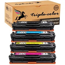 4 PK CF210X -CF213A 131X Toner Cartridges for HP Color Laserjet Pro 200 Printer picture