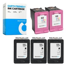 OSI 5-Pack Compatible 68e 68 Ink Cartridges for HP ENVY 6155e 6555e picture