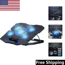 Ultimate Cooling Pad for Gaming Laptops - 5 Fans, LED Light & Ergonomic Design picture