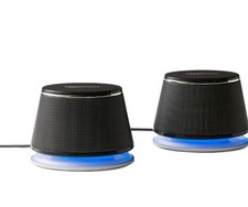 Amazon Basics V620BLACK Stereo 2.0 Speakers with Volume Control for PC & Laptop picture