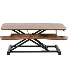 VIVO Vintage Brown Height Adjustable 36