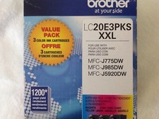 Genuine Brother LC1033PKS Ink Cartridge - Value Pack expires 9/2023 Y /M/ C picture
